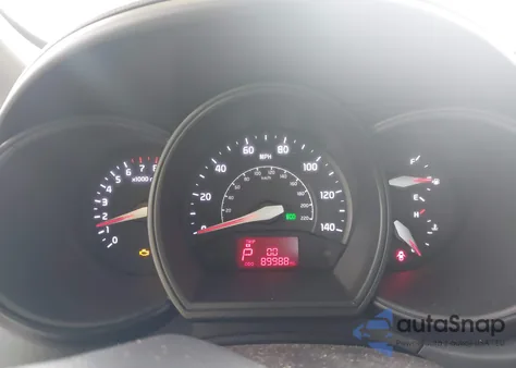 2014 Kia Rio Lx из США, поврежденный, VIN KNADM4A36E6327574